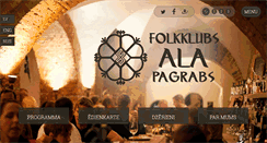 Desktop Screenshot of folkklubs.lv