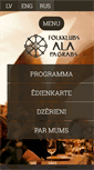 Mobile Screenshot of folkklubs.lv